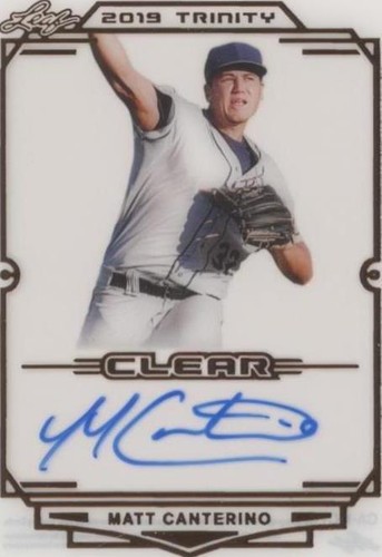 2019 Leaf Trinity - Matt Canterino #CA-MC1