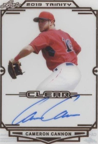 2019 Leaf Trinity - Cameron Cannon #CA-CC2