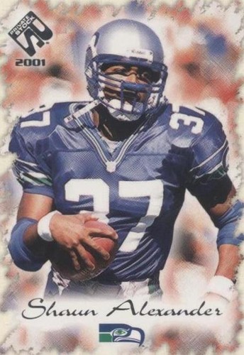 2001 Pacific Private Stock Shaun Alexander #87