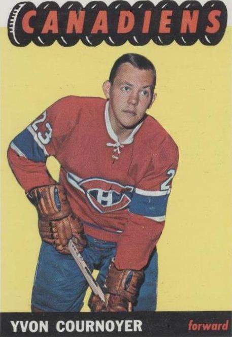 1965-66 Topps - Yvan Cournoyer #76