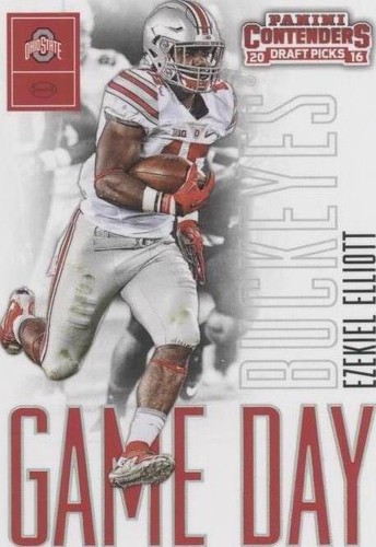 2016 Panini Contenders Draft Picks Ezekiel Elliott #5
