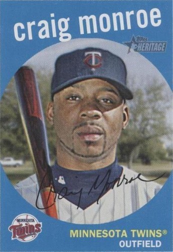 2008 Topps Heritage - Craig Monroe #309