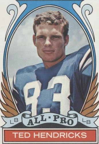 1972 Topps Ted Hendricks #281