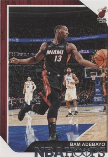 BAM ADEBAYO 2018-19 PANINI NBA HOOPS HOT SIGNATURES