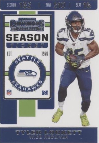 2019 Panini Contenders Tyler Lockett #92