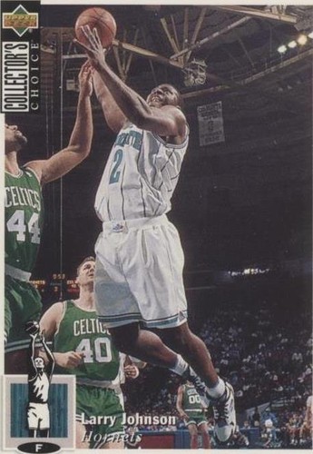 1994-95 Upper Deck Collector's Choice International - Larry Johnson #302