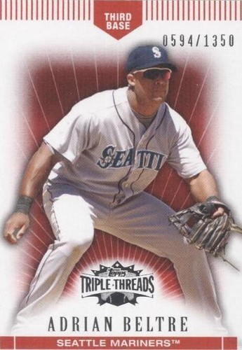 2007 Topps Triple Threads - Adrian Beltre #52