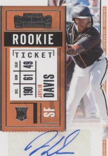 2020 Panini Contenders - Jaylin Davis #162