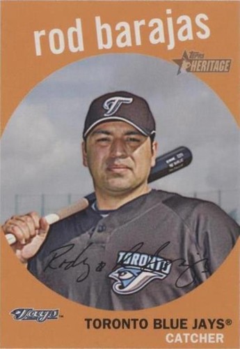 2008 Topps Heritage High Number - Rod Barajas #591