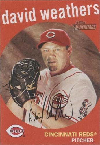 2008 Topps Heritage - Dave Weathers #159