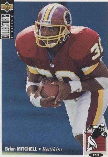 1994 Upper Deck Collector's Choice Brian Mitchell #352