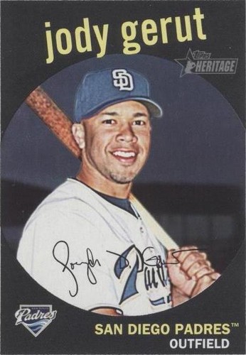 2008 Topps Heritage High Number - Jody Gerut #657