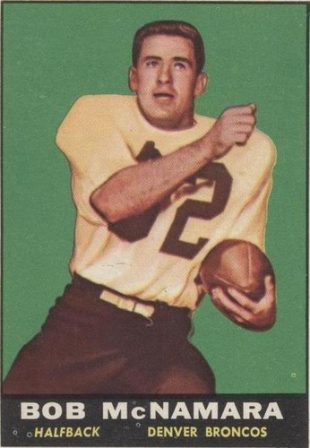 1961 Topps Bob McNamara #196