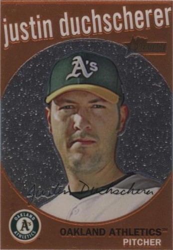 2008 Topps Heritage High Number - Justin Duchscherer #C206