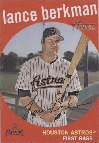 2008 Topps Heritage - Lance Berkman #209