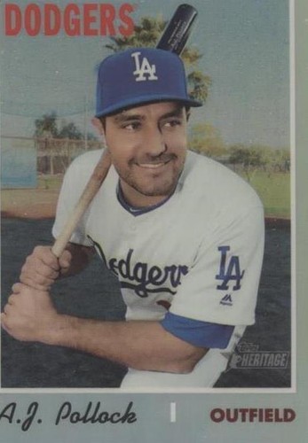 2019 Topps Heritage High Number - A.J. Pollock #THC-522