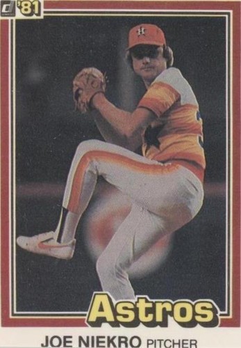 1981 Donruss - Joe Niekro #380
