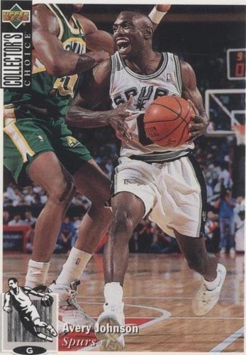 1994-95 Upper Deck Collector's Choice - Avery Johnson #301