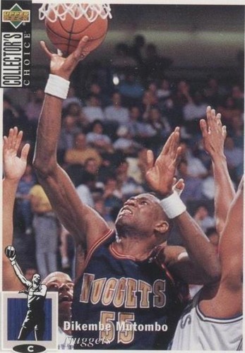 1994-95 Upper Deck Collector's Choice - Dikembe Mutombo #55