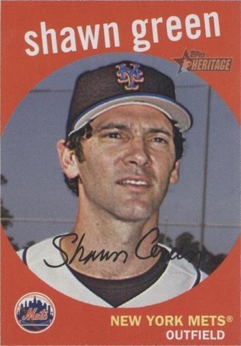 2008 Topps Heritage - Shawn Green #468