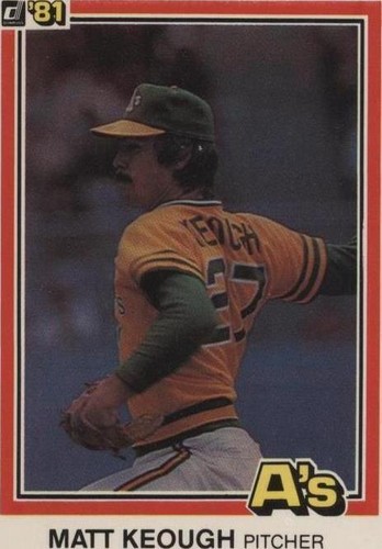1981 Donruss - Matt Keough #358