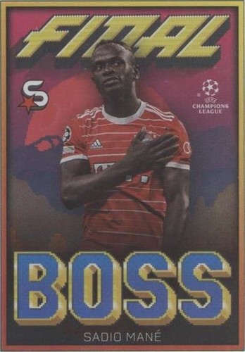 2022-23 Topps UEFA Club Competitions Superstars Sadio Mané #FB-SM