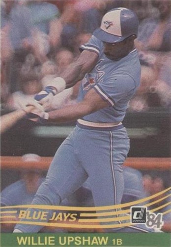 1984 Donruss - Willie Upshaw #315