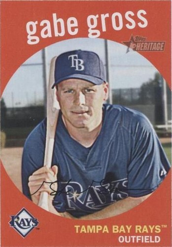 2008 Topps Heritage High Number - Gabe Gross #702