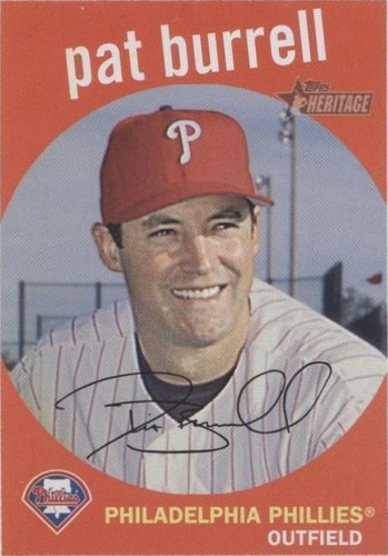 2008 Topps Heritage - Pat Burrell #108