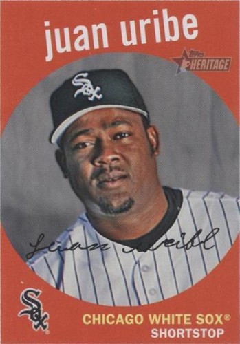 2008 Topps Heritage - Juan Uribe #424