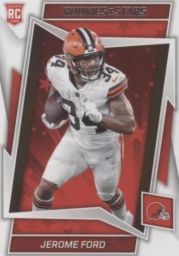 2022 Panini Select Jerome Ford Blue Checkerboard Prizm /149 2022 Panini Select Jerome Ford Blue Checkerboard Prizm /149