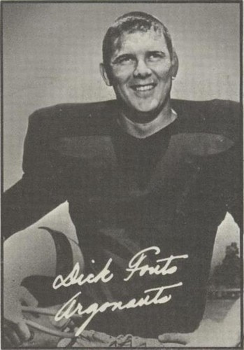 1961 Topps CFL Dick Fouts #105