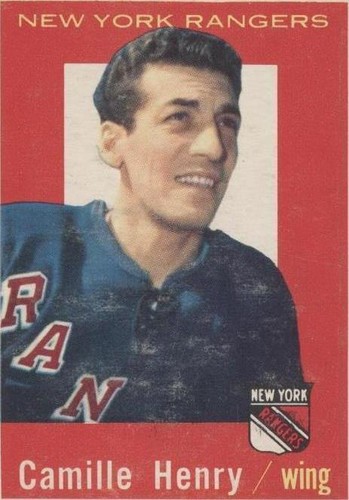 1959-60 Topps - Camille Henry #46