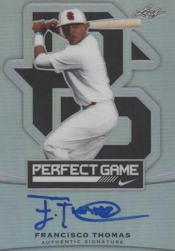 2015 Leaf Metal Draft - Francisco Thomas #BA-FT1