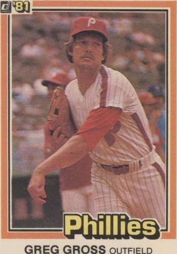 1981 Donruss - Greg Gross #598