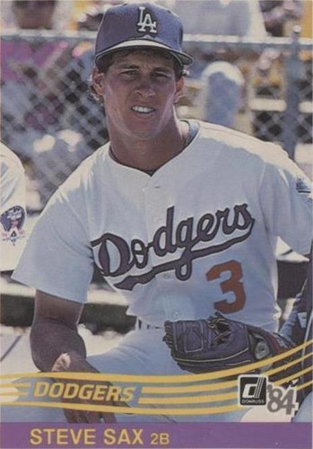 1984 Donruss - Steve Sax #104
