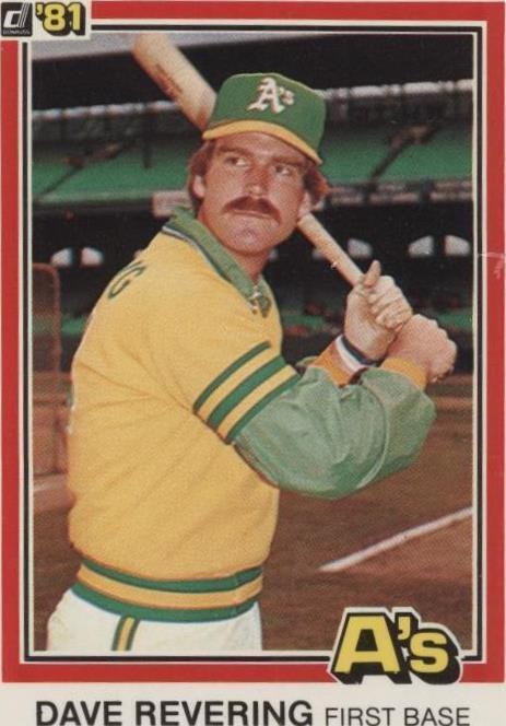 1981 Donruss - Dave Revering #117