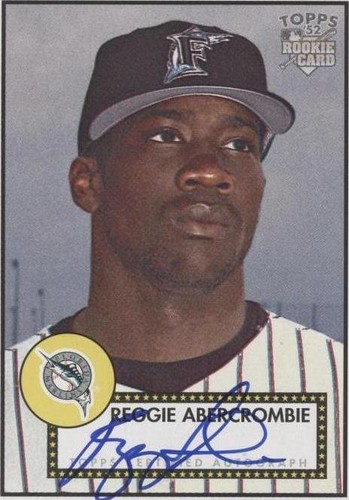 2006 Topps '52 - Reggie Abercrombie #52S-RA