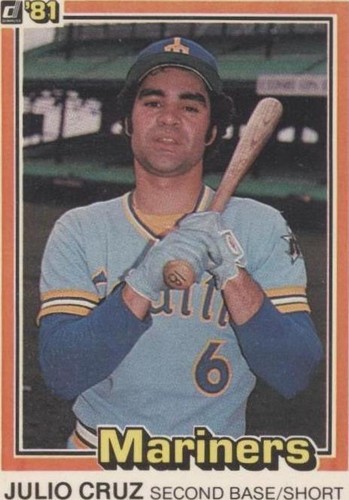1981 Donruss - Julio Cruz #163