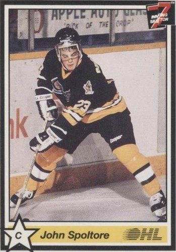 1990-91 7th Inning Sketch OHL - John Spoltore #317