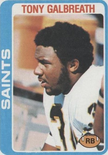 1978 Topps Tony Galbreath #408