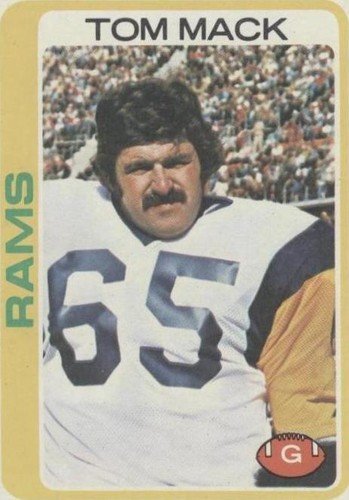 1978 Topps Tom Mack #80