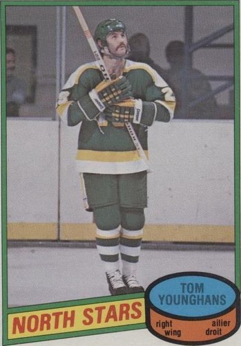 1978/79 O-PEE-CHEE NHL HOCKEY CARD #295 TOM YOUNGHANS EX AUTO
