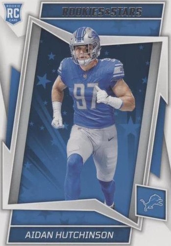 2022 Panini Prizm Aidan Hutchinson Rookie #340 BCCG GRADE 10