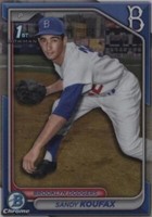2024 Bowman Chrome - Sandy Koufax #BCP-254