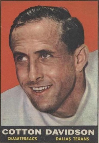 1961 Topps Cotton Davidson #140