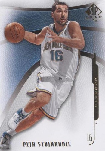 2008-09 SP Authentic - Peja Stojakovic #88