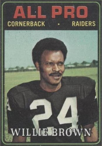 1974 Topps Willie Brown #141