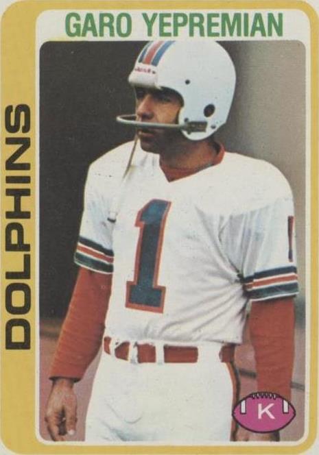 1978 Topps Garo Yepremian #425