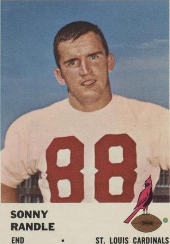 1961 Fleer Sonny Randle #24